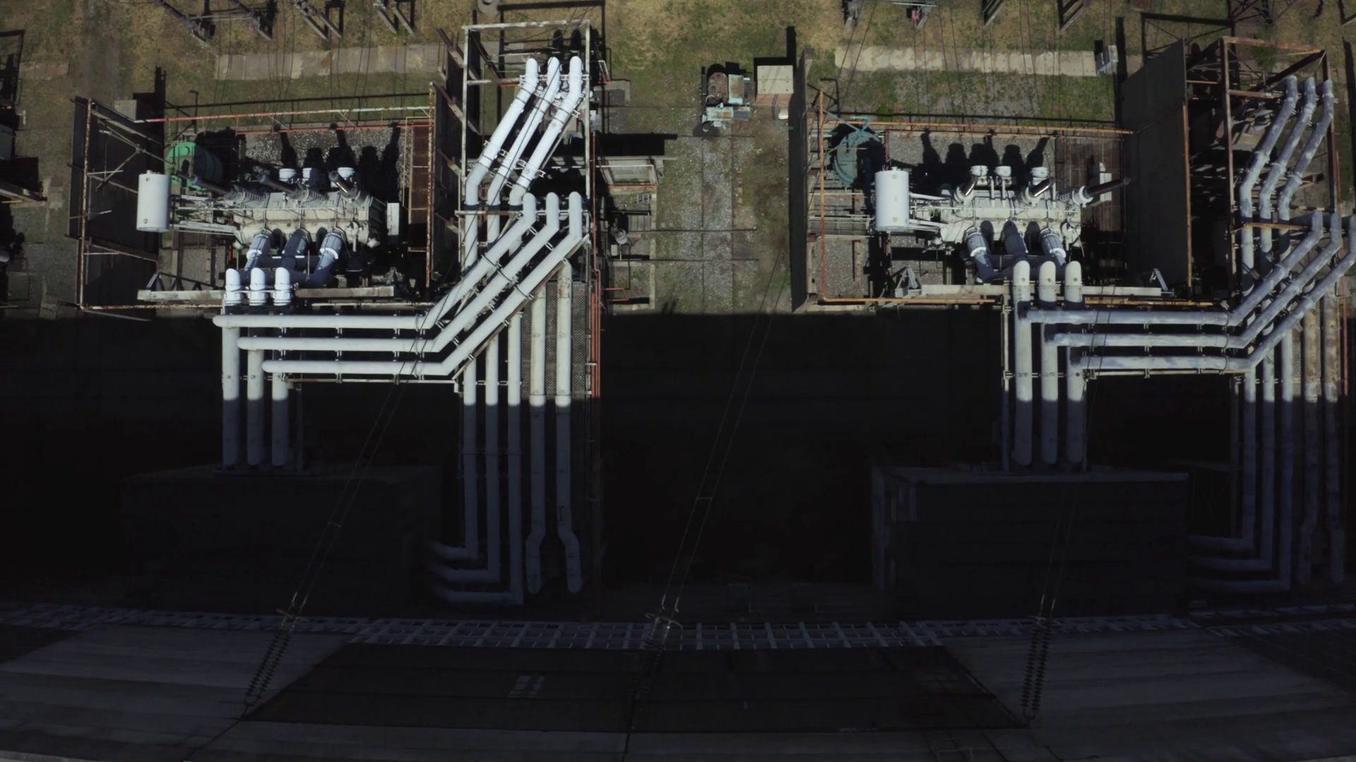 Aerial View Of High-voltage Transformer At Stock Footage SBV-353055226 ...