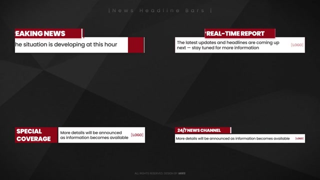 Royalty-Free Breaking News Lower Third Templates - Storyblocks