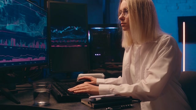 Hacker Girl Stock Footage: Royalty-Free Video Clips - Storyblocks