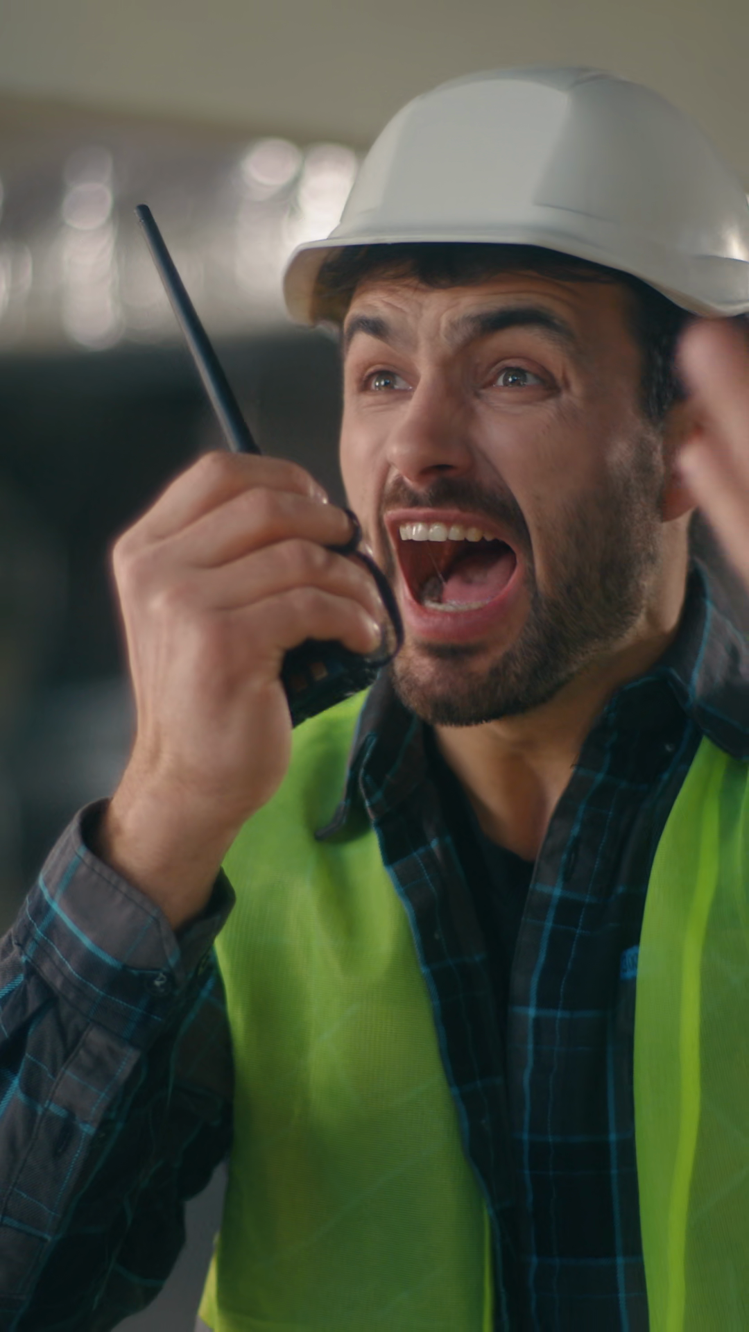 Angry Caucasian Man Talking Shouting Scream Stock Footage SBV-353744365 ...