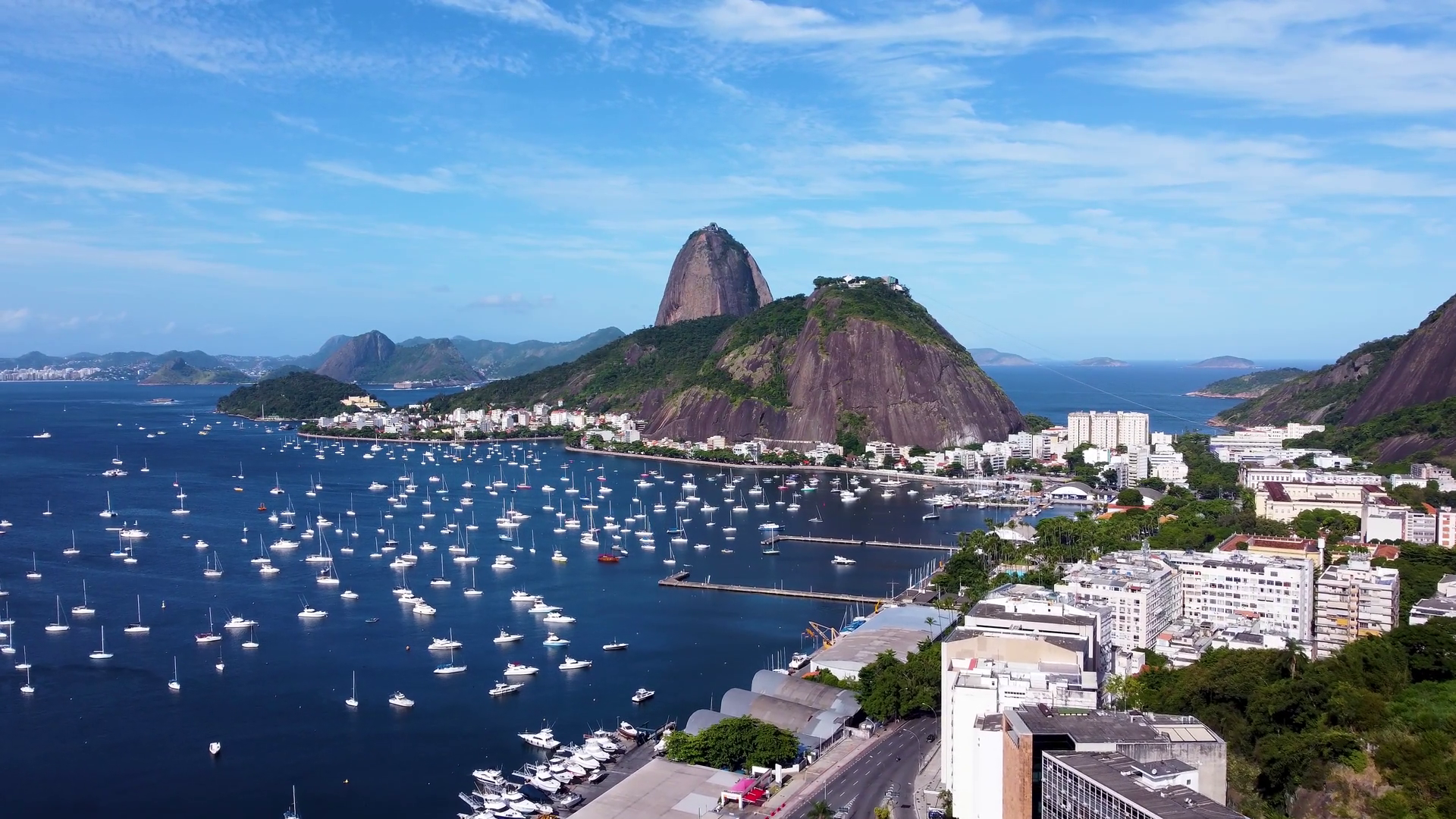Sugarloaf Mountain At Rio De Janeiro Brazil Stock Footage SBV-348871481 ...
