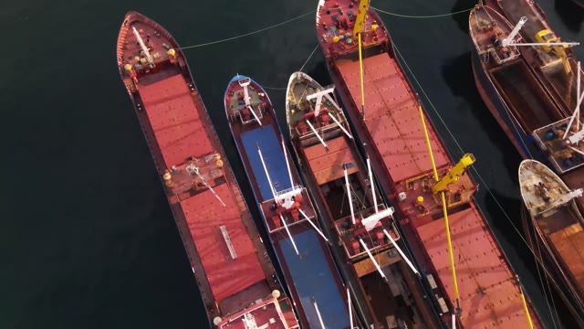 Loading Containers On Boats Stock Footage: Royalty-Free Video Clips ...