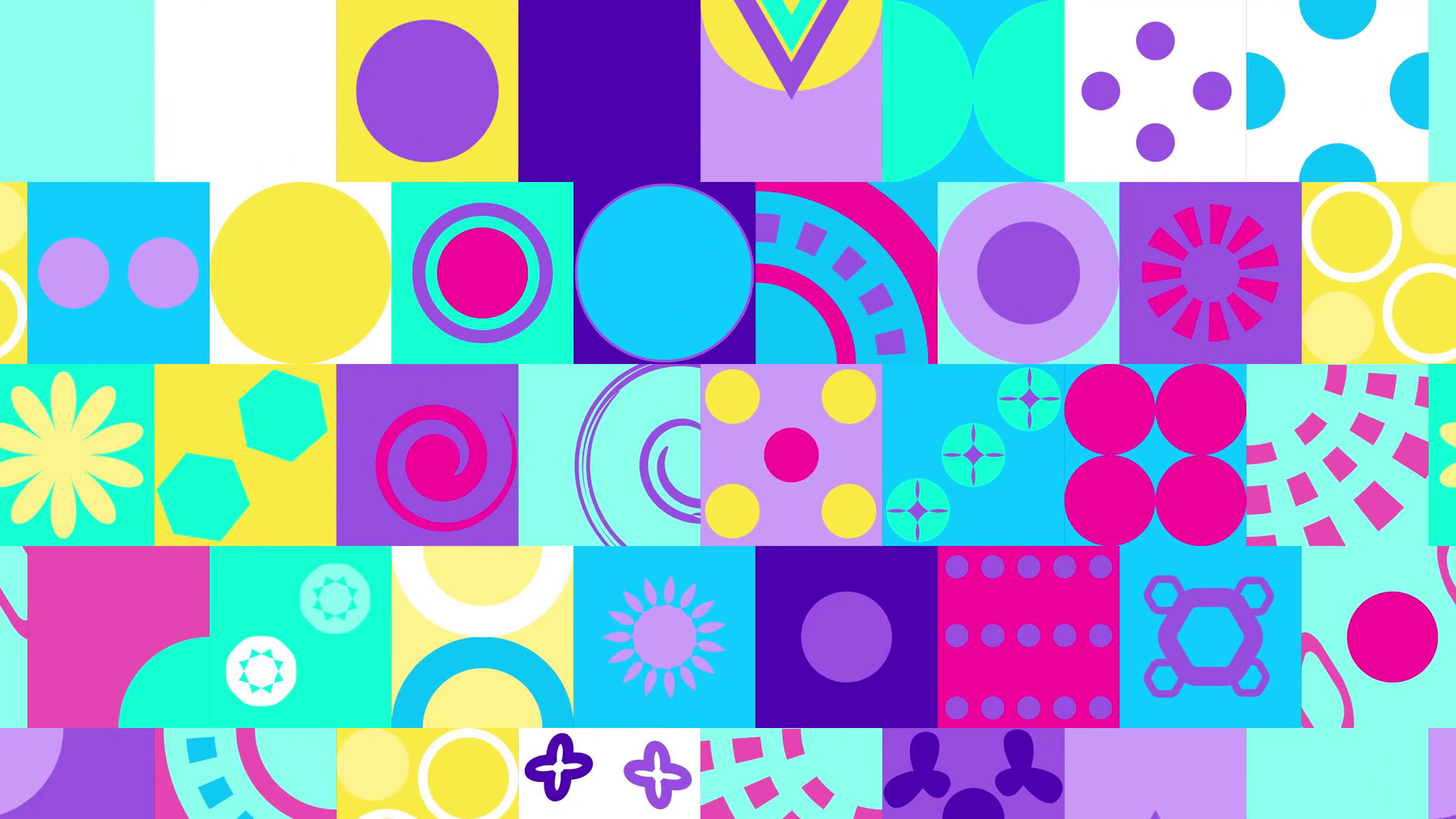 Seamless Pattern Of Abstract Geometric Stock Motion Graphics SBV ...