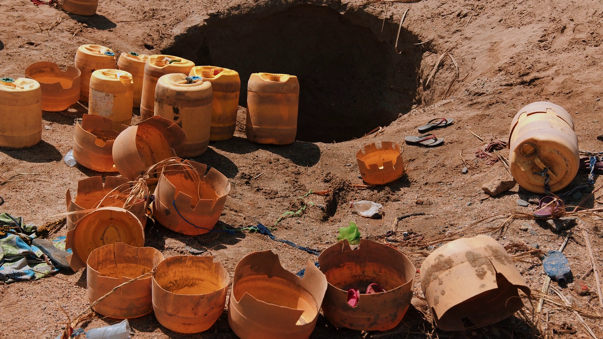 Deep Wells Are Important Source Of Water Stock Footage SBV-351822589 ...