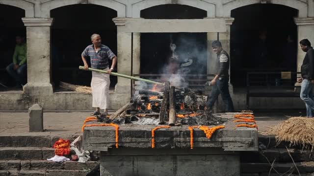 Cremation India Stock Footage: Royalty-Free Video Clips - Storyblocks