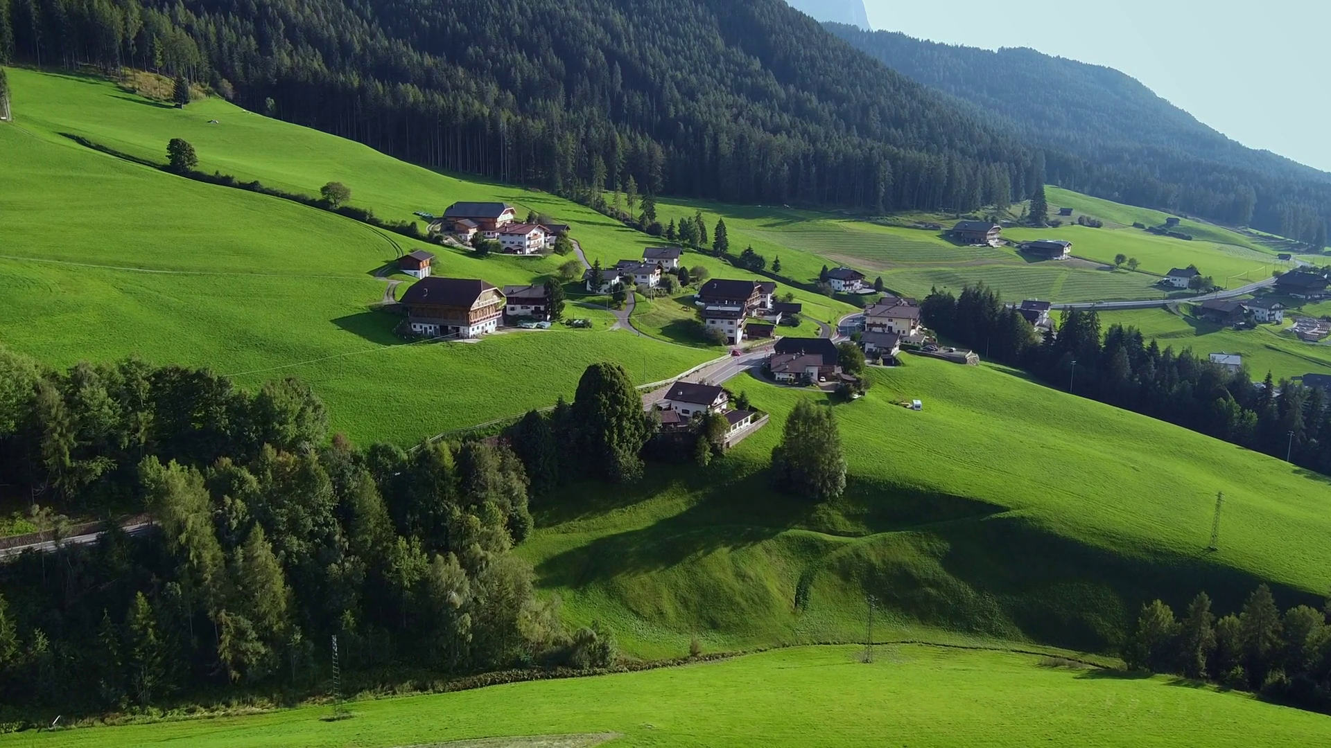 Aerial View Of Scenic Italian Village In Stock Footage SBV-338891718 ...