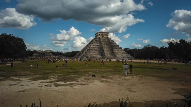 Chichen Itza Pyramid Mexico Stock Footage: Royalty-Free Video Clips ...
