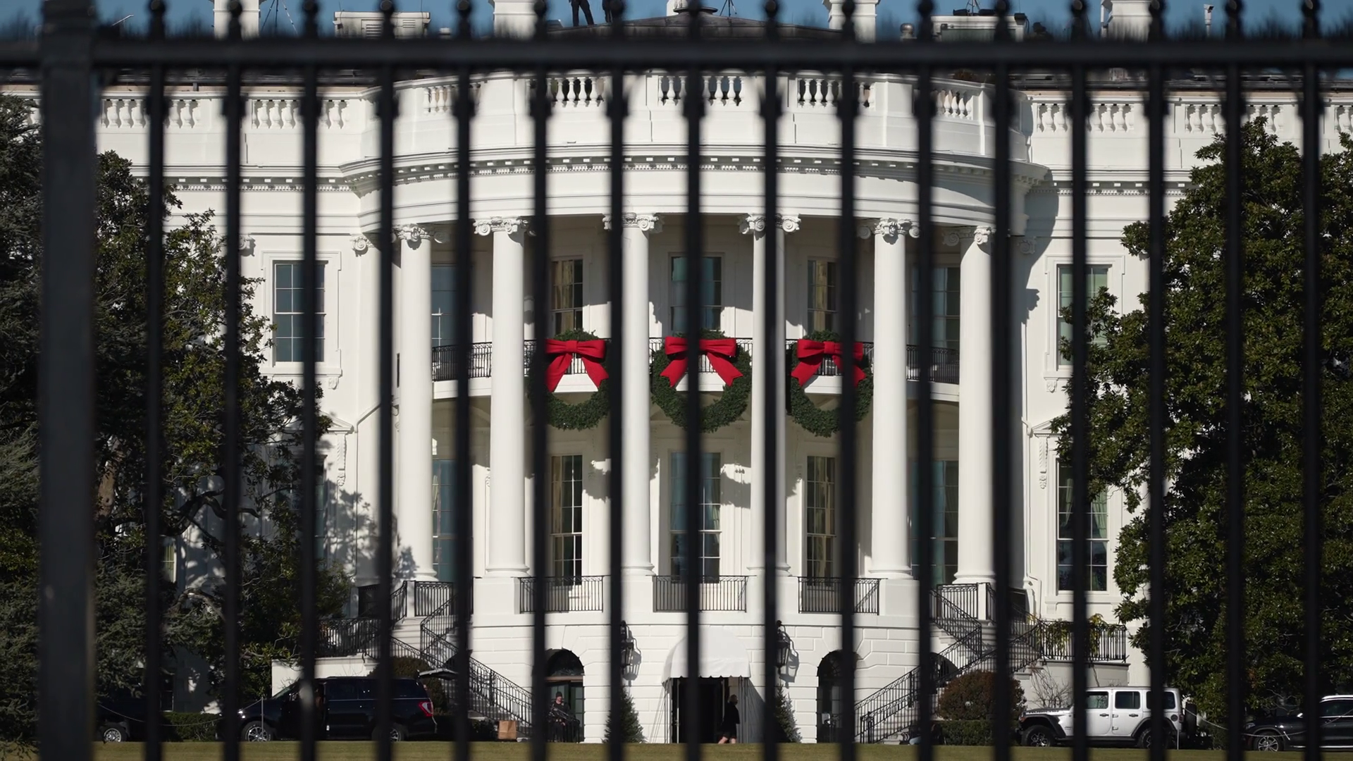 Closeup View Of White House Oval Office From Stock Footage SBV ...