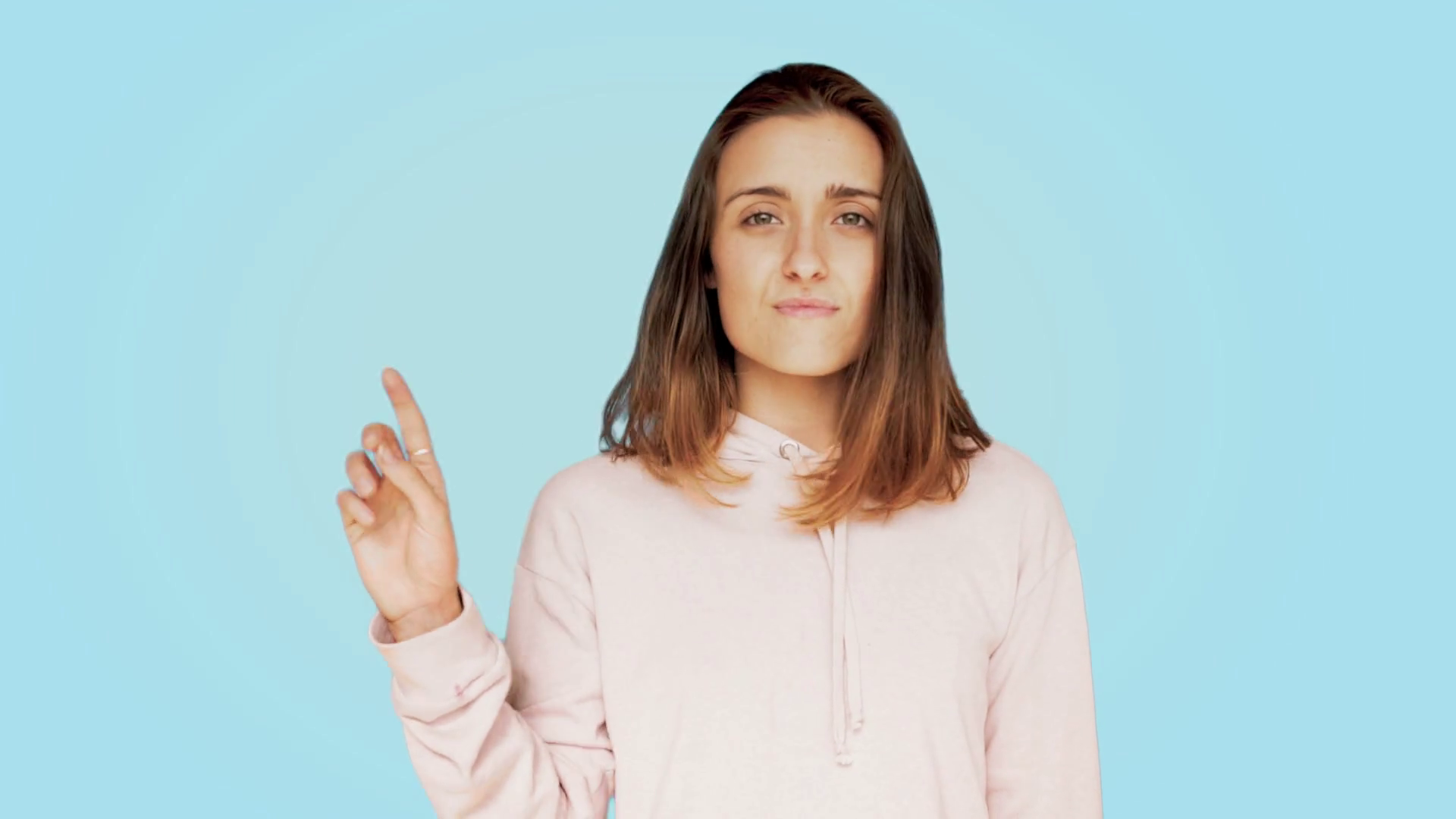 Disapproving Young Woman Expresses Stock Footage SBV-322869263 ...