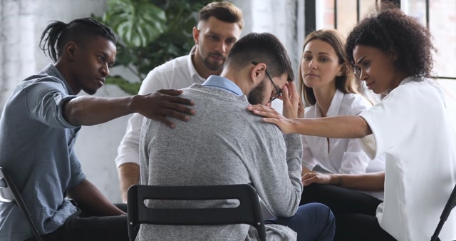 Compassionate Man Stock Footage: Royalty-Free Video Clips - Storyblocks