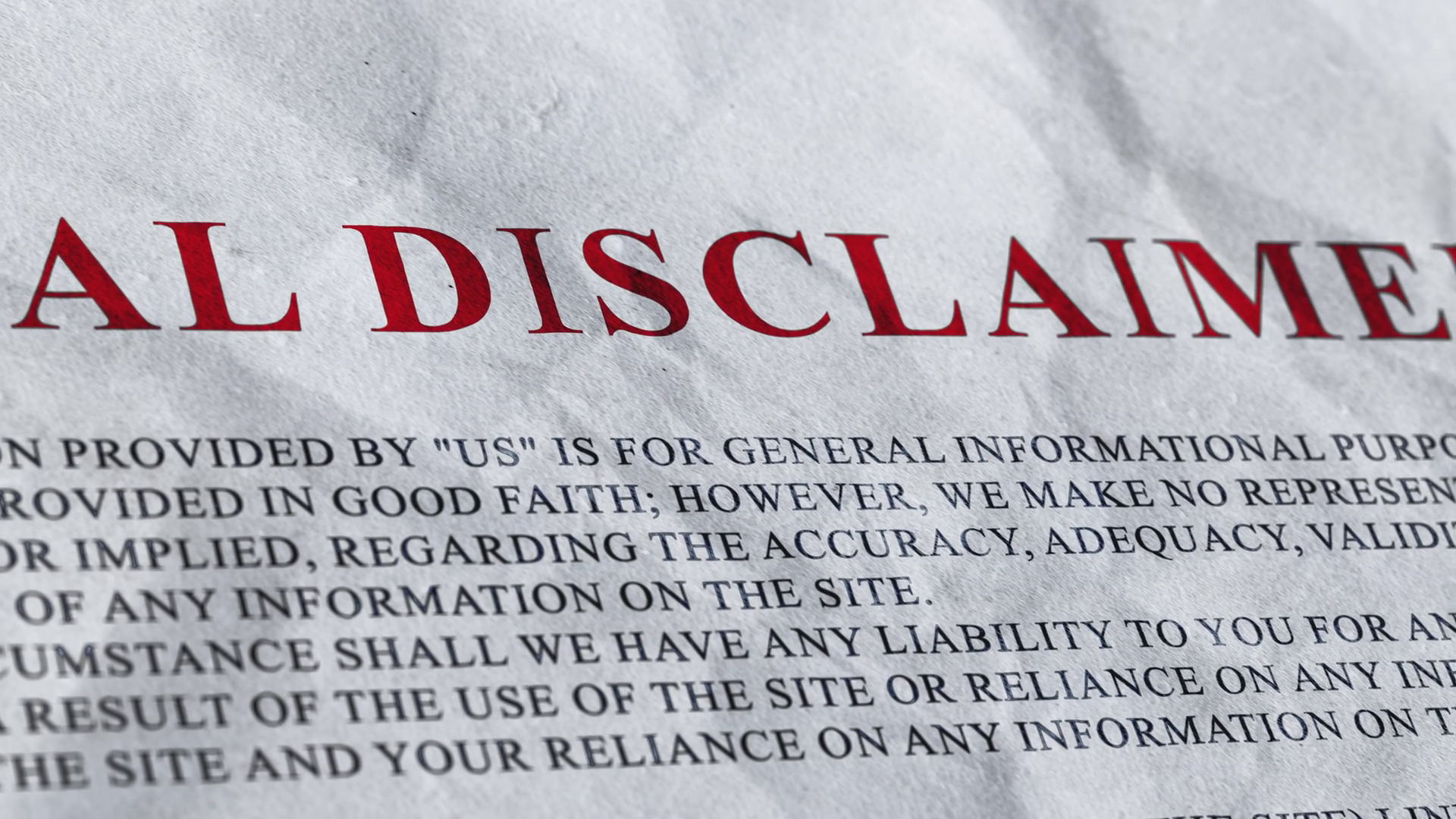 Legal Disclaimer Terms Conditions Apply Read Stock Footage SBV ...