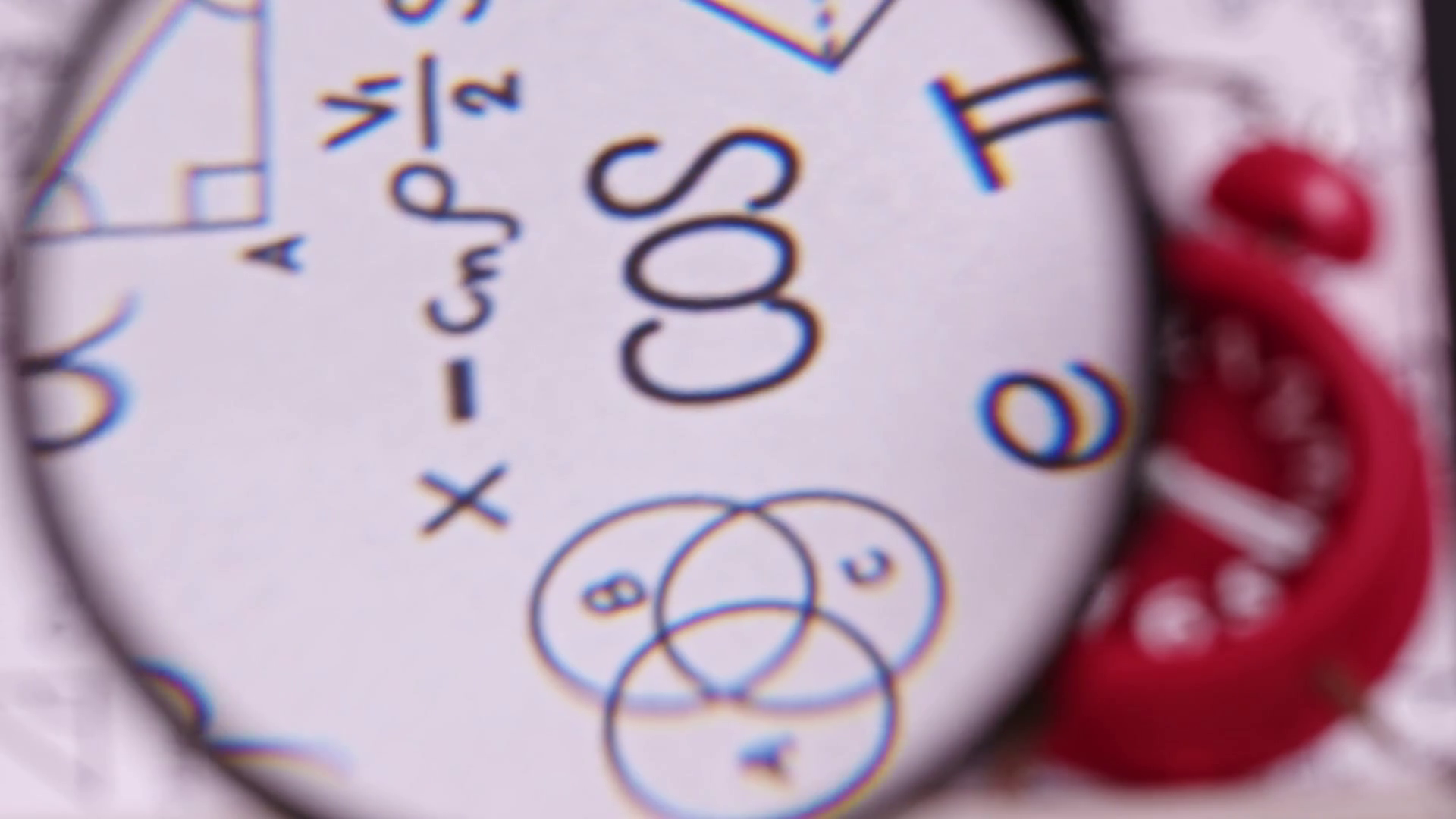Close Up View Of Science Calculation Physics Stock Footage SBV ...