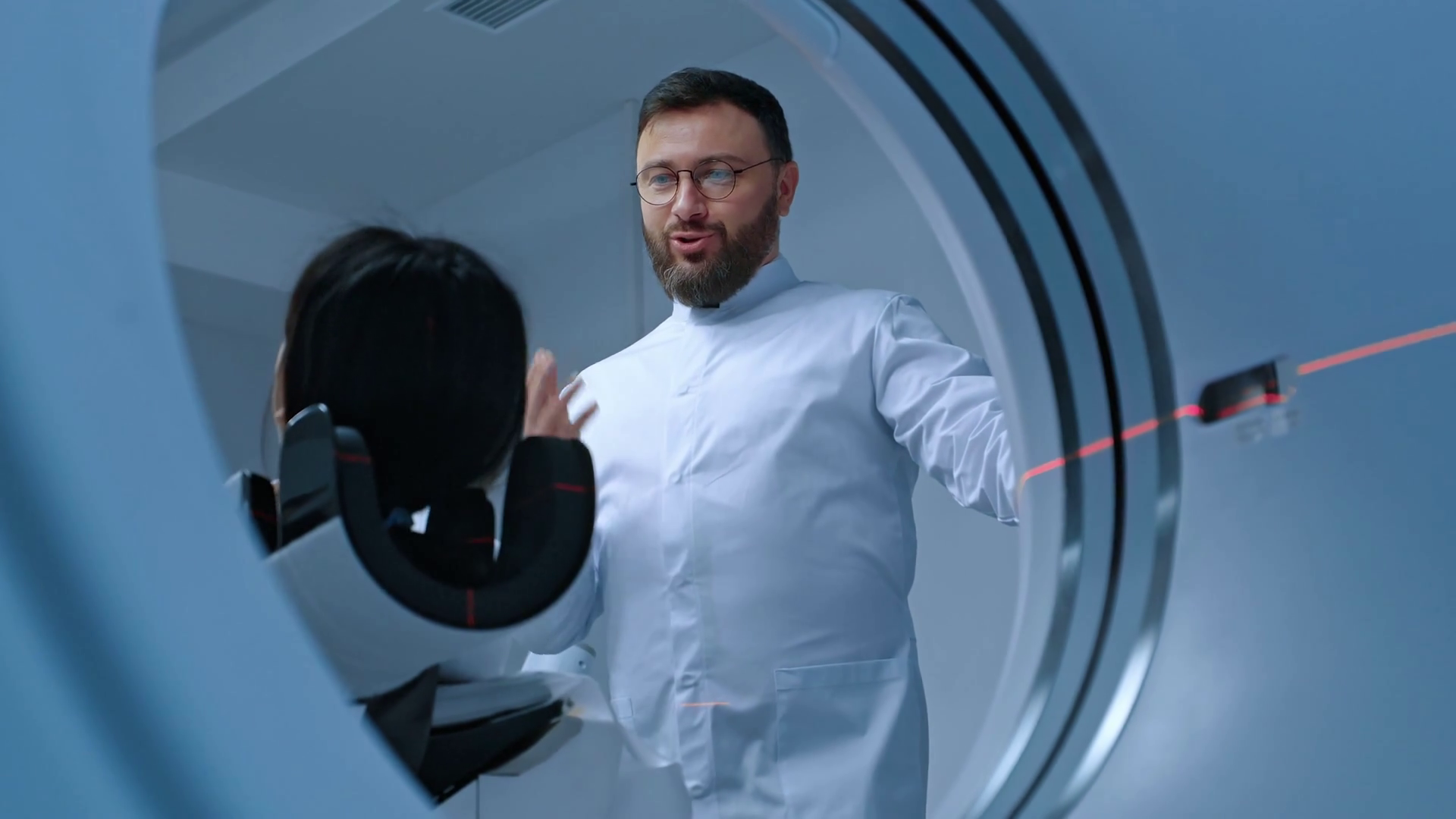 diagnostic-room-at-hospital-radiologist-stock-footage-sbv-349087113