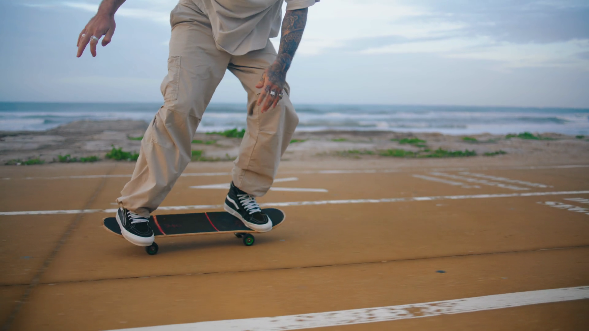 Unrecognizable Energetic Man Riding Stock Footage SBV-348852421 ...