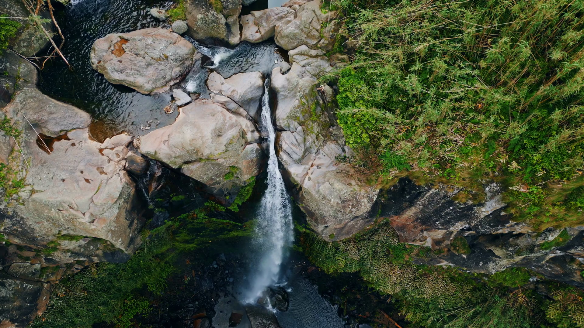 Raging Water Cascade Flowing High Jagged Stock Footage SBV-348736047 ...