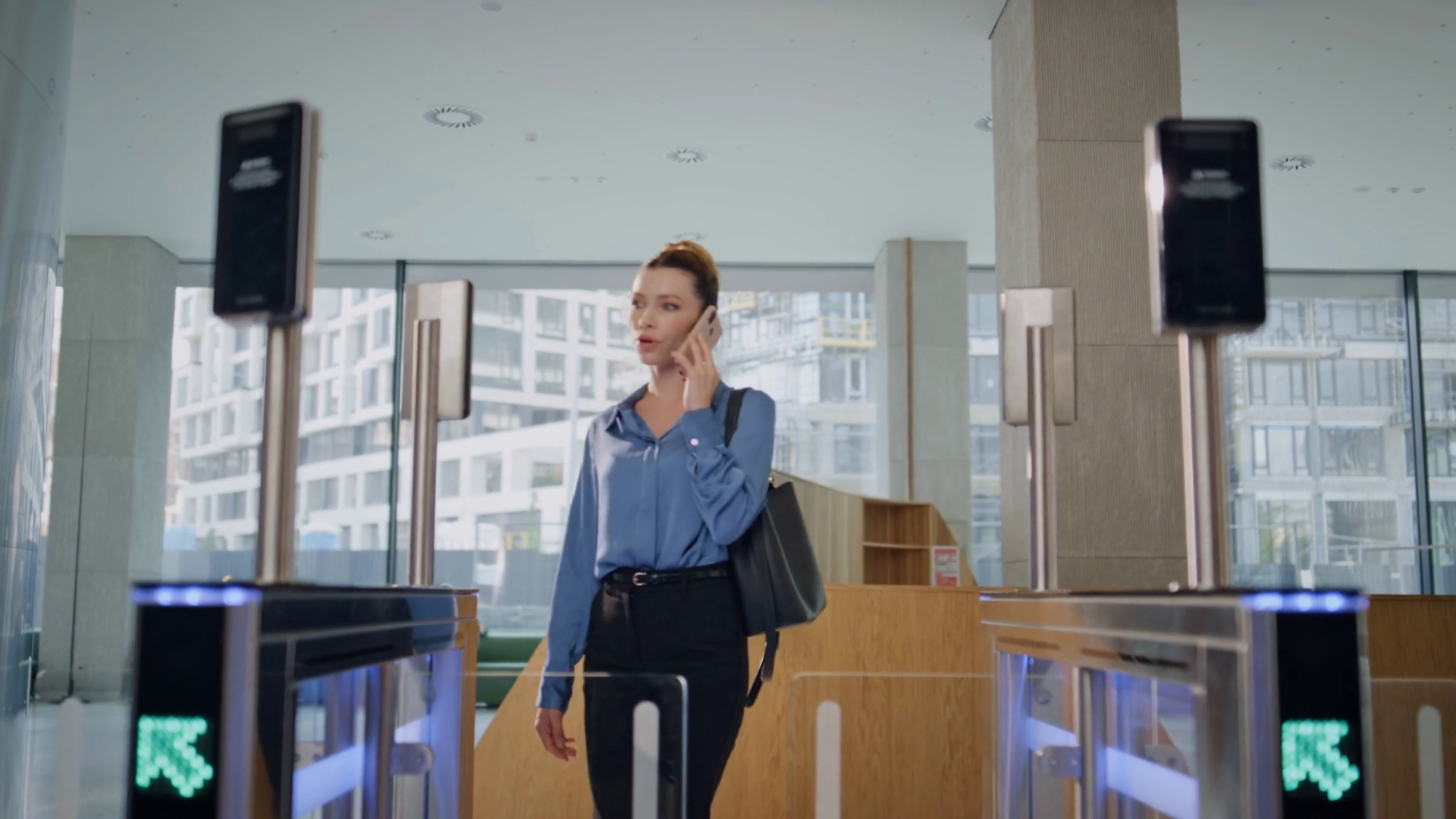 Businesswoman Security Identification Stock Footage SBV-348901970 ...