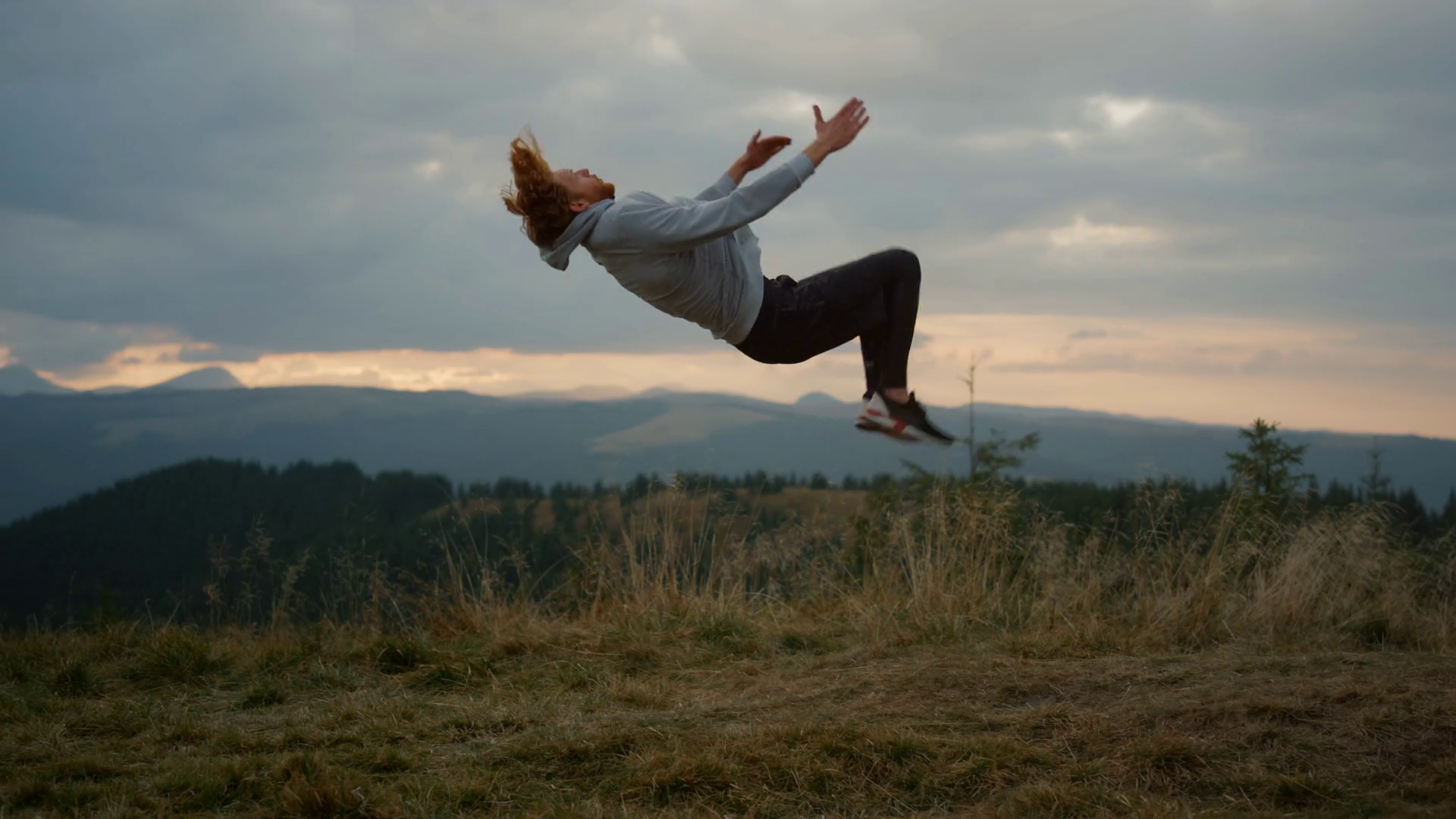 Person Doing Flip