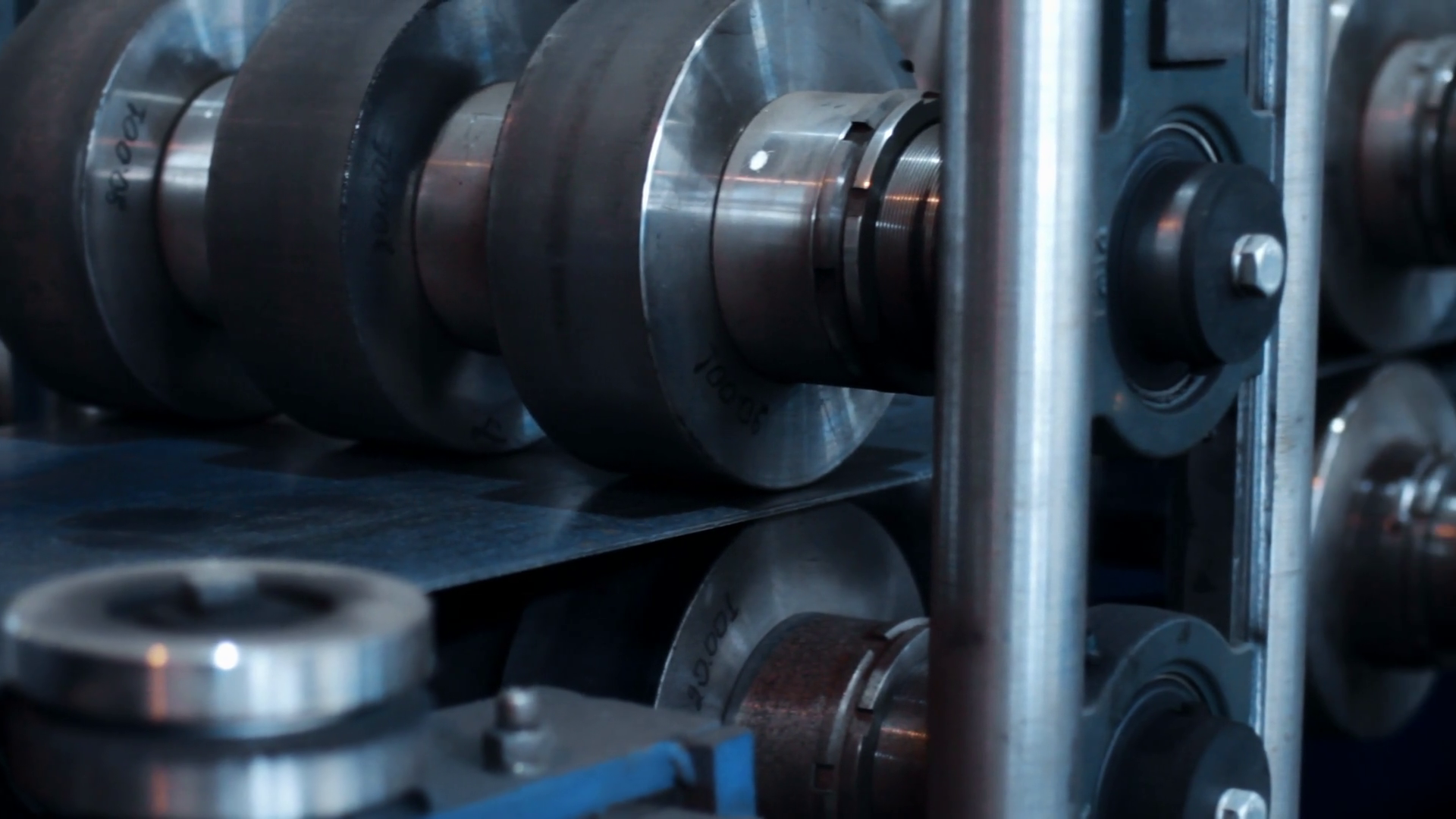 Automatic Cold Rolled Machine Metal Stock Footage SBV-329234346 ...