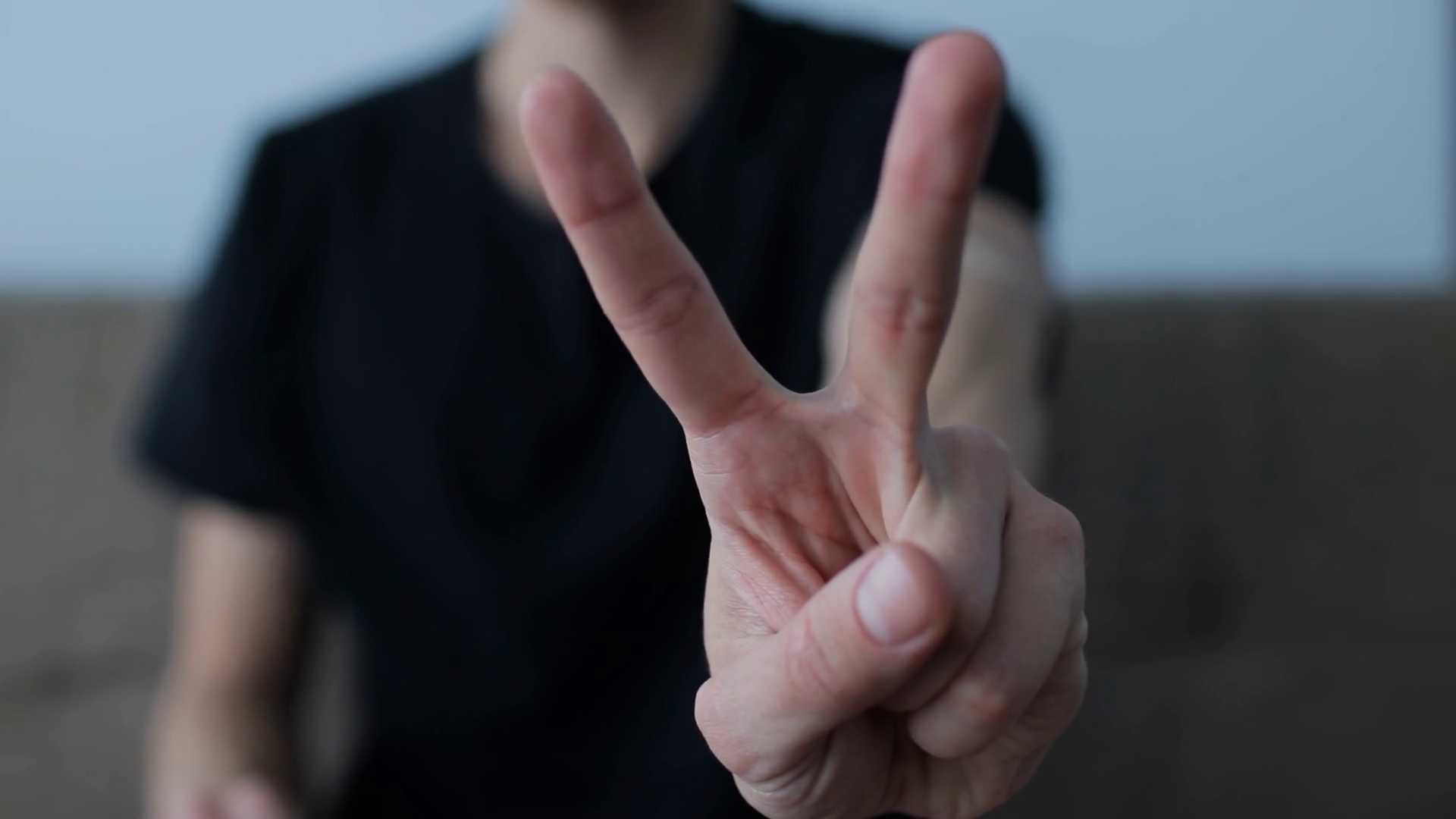 Man's Hand Is Shown In Foreground Making Stock Footage SBV-353478630 ...