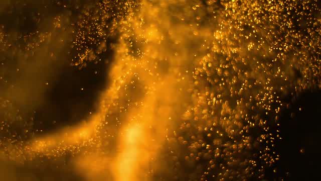 Animated Golden Particles Background Stock Footage: Royalty-Free Video ...