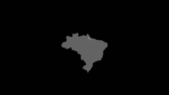 Brazil Map Animation | Business and Professions motion backgrounds ...