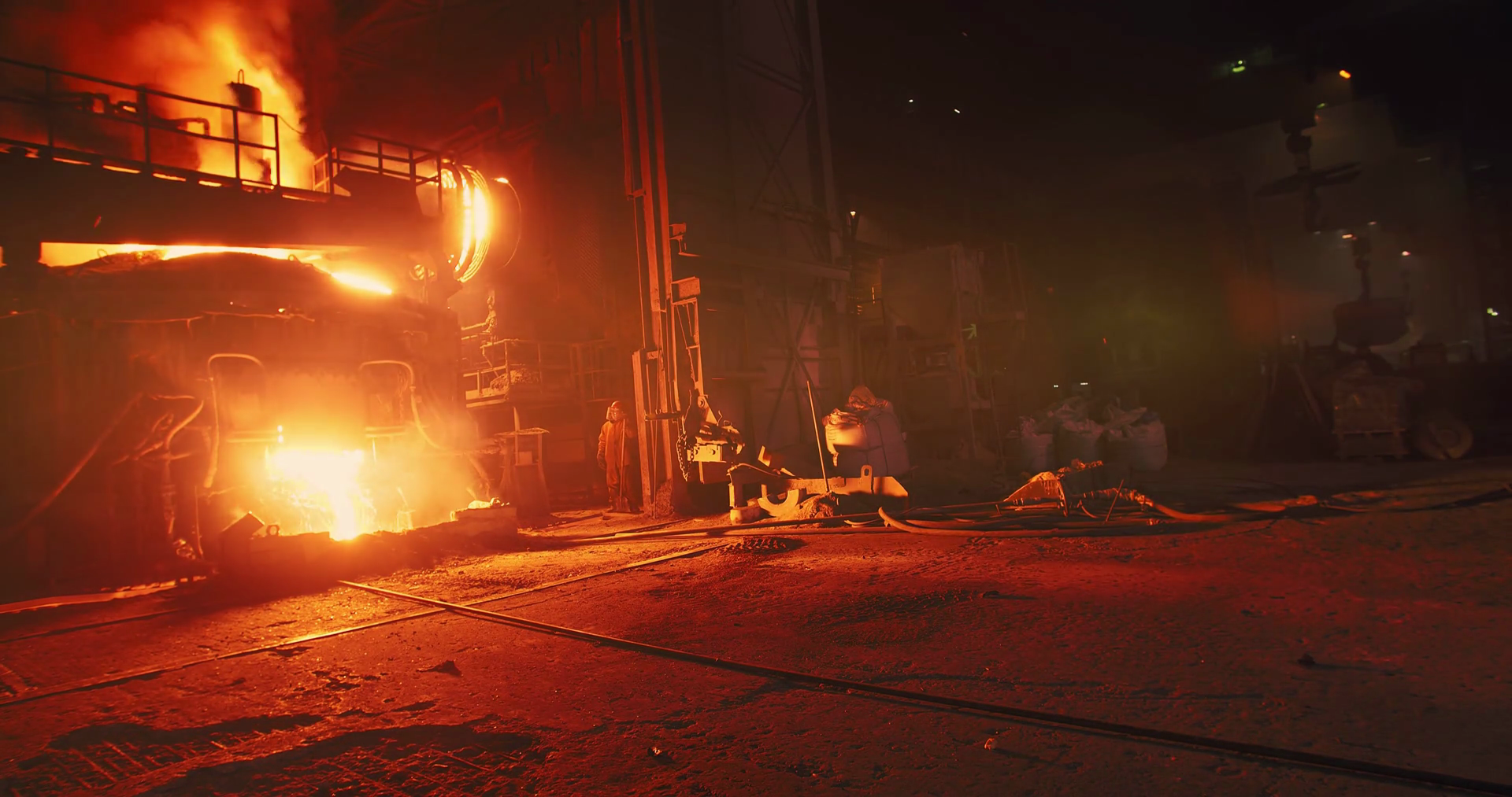 Copper Production At Metallurgical Plant Stock Footage SBV-338136726 ...
