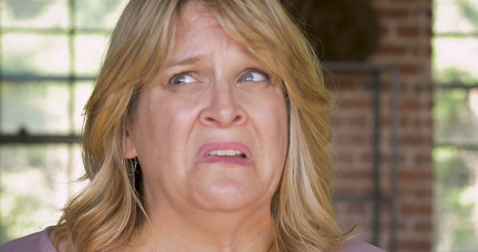 Confused Disturbed Bothered Uncertain Woman Stock Footage SBV-317303982 ...