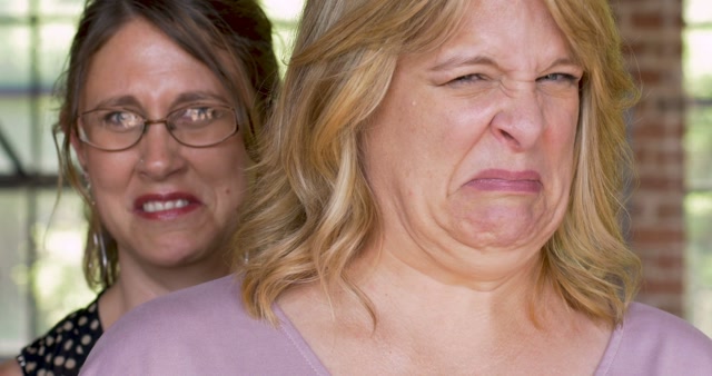 Disgusted Facial Expressions Stock Footage: Royalty-Free Video Clips ...