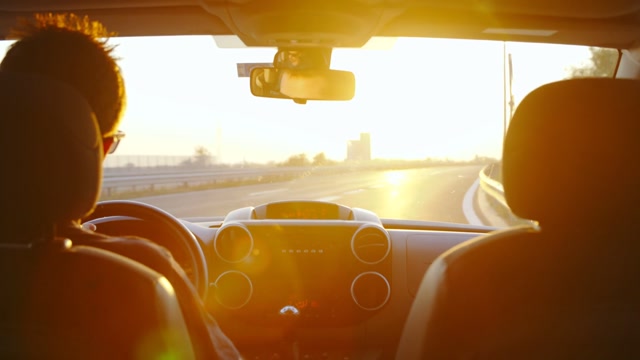 Driving Back View Stock Footage: Royalty-Free Video Clips - Storyblocks