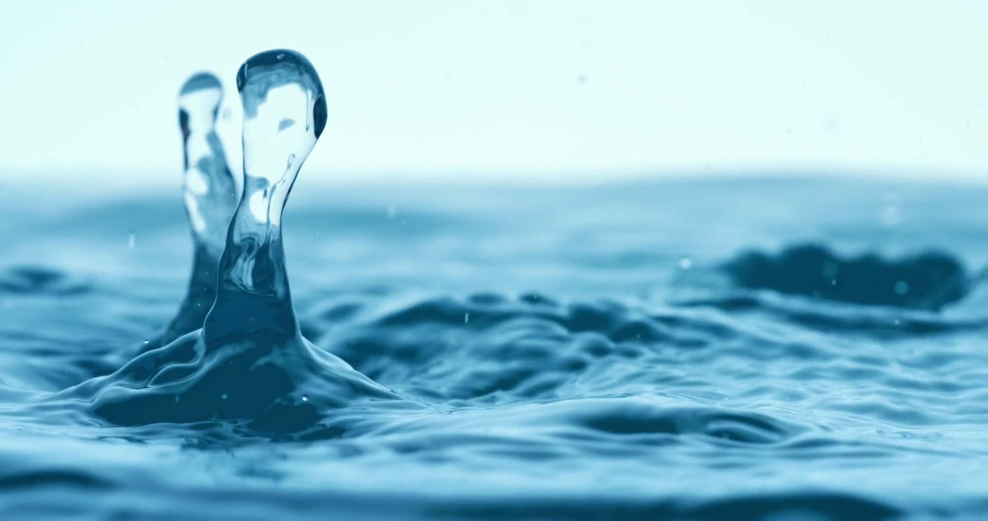 Rain Water Drops Falling In Super Slow Stock Footage SBV-351757867 ...