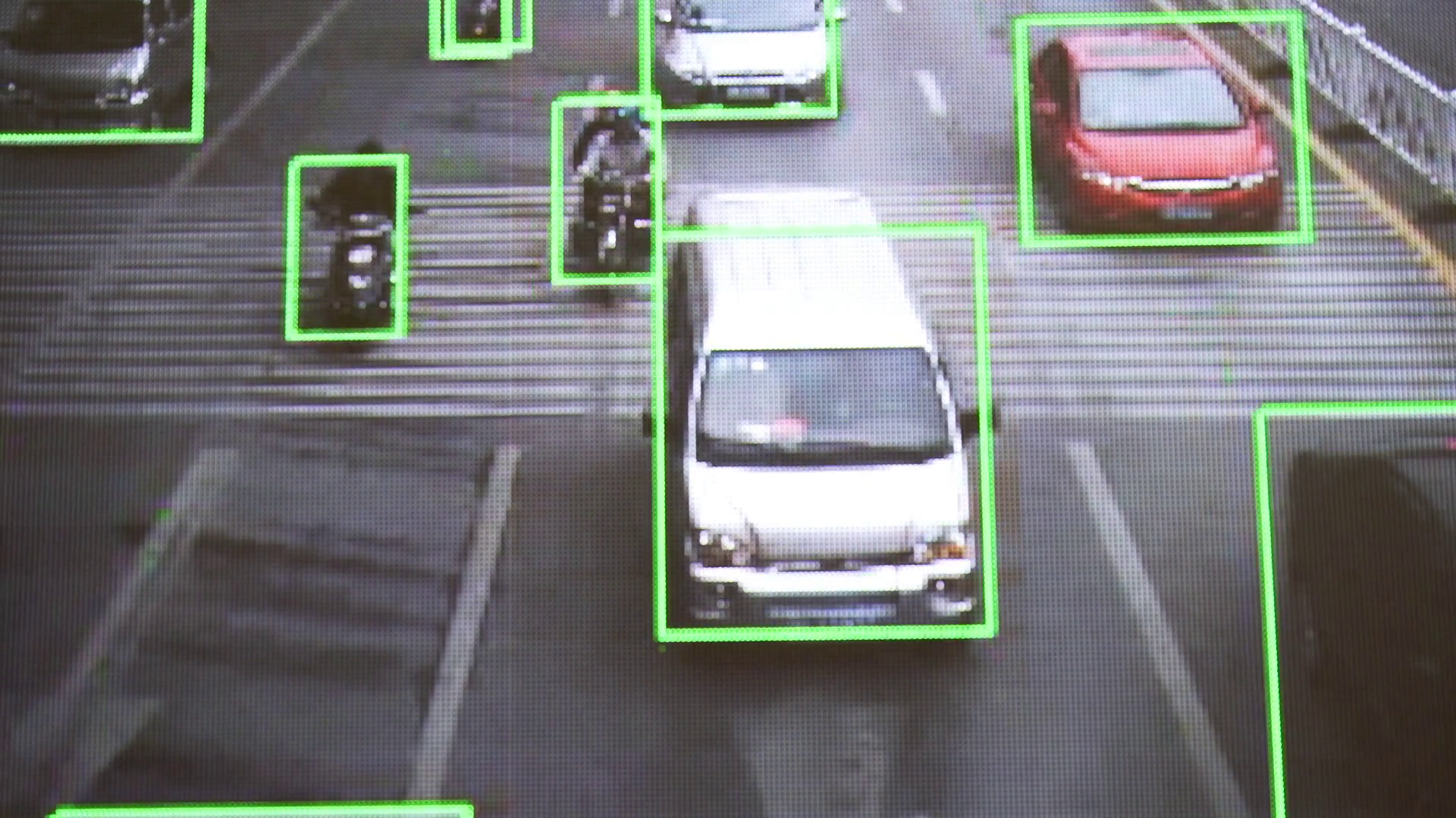 Cctv Camera Real-time Tracking Of Vehicles Stock Footage SBV-334712923 ...