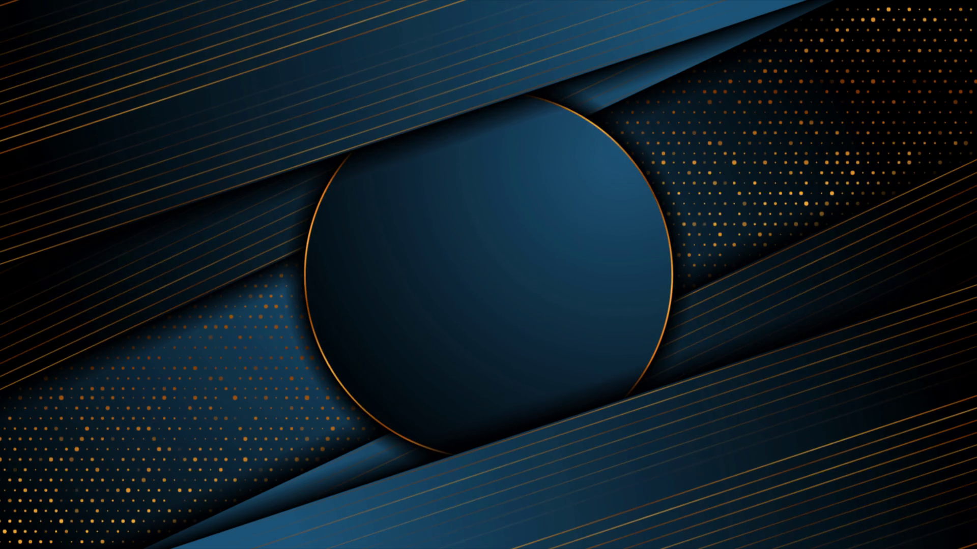 Dark Blue Golden Abstract Tech Geometric Stock Motion Graphics SBV ...