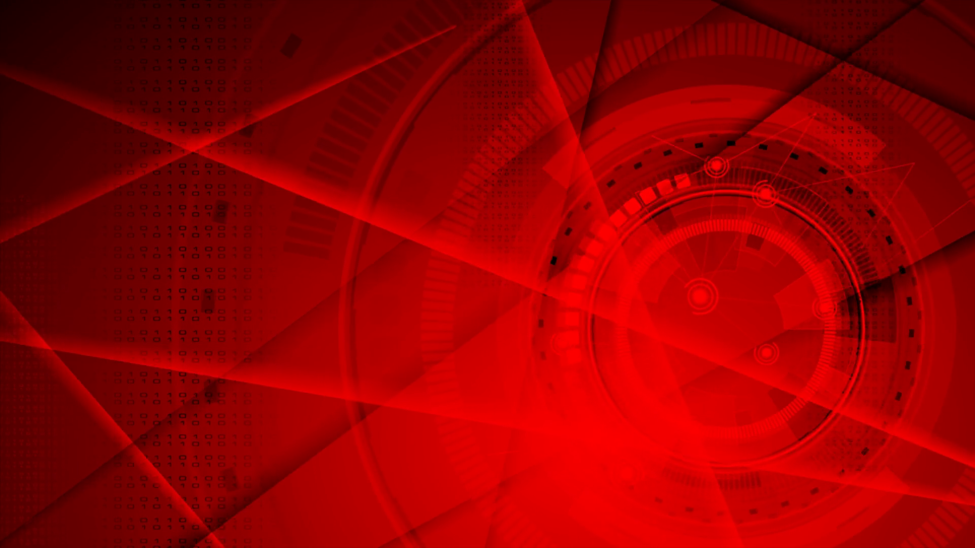 Red Tech Geometric Motion Background With Stock Motion Graphics SBV ...