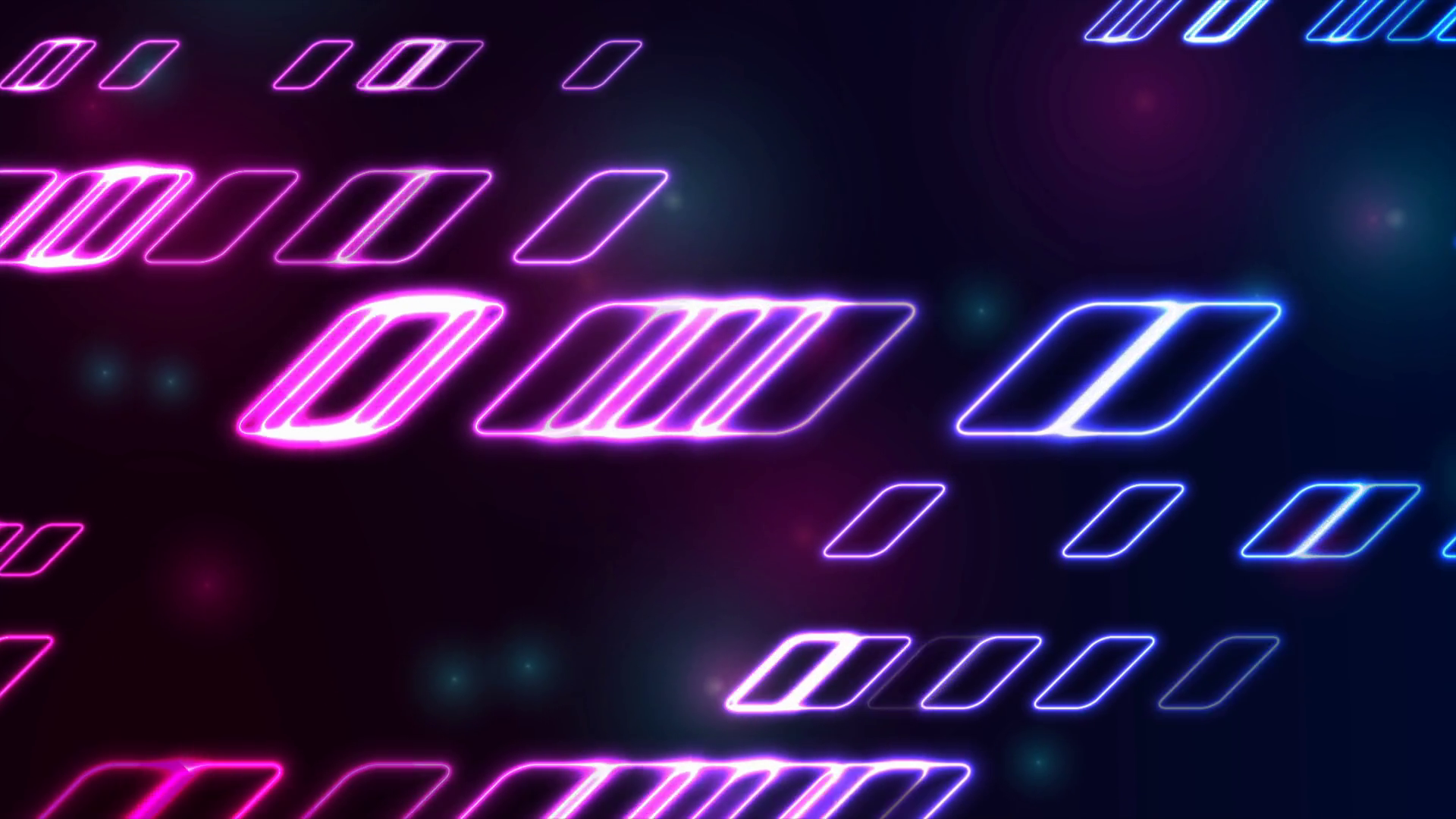 Blue Purple Glowing Neon Abstract Technology Stock Motion Graphics SBV ...