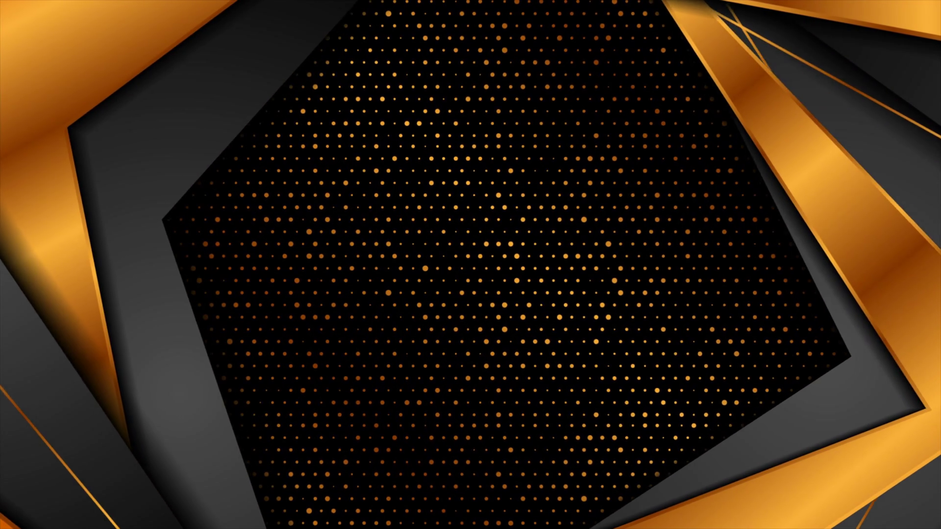 Black Golden Abstract Tech Geometric Motion Stock Motion Graphics SBV ...