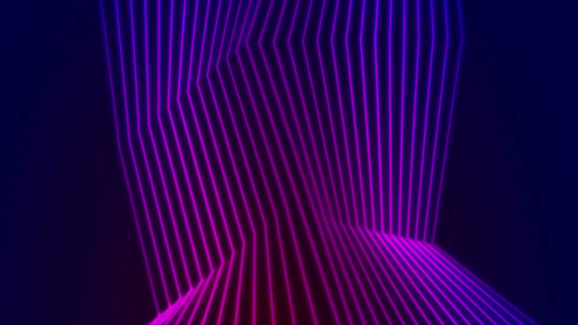 Blue Ultraviolet Neon Laser Glowing Curved Stock Motion Graphics SBV ...