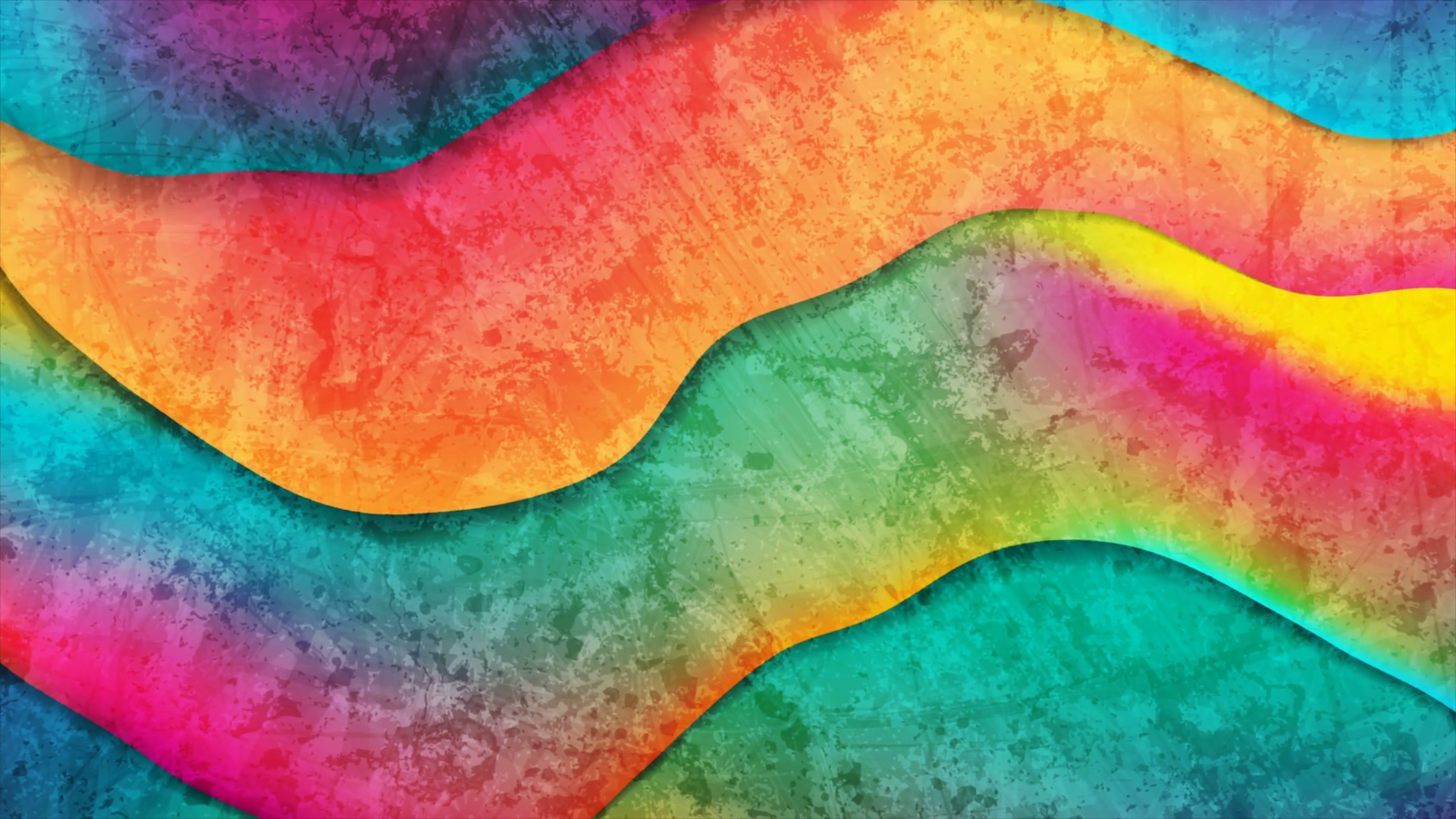 Abstract Colorful Liquid Waves Futuristic Stock Motion Graphics SBV ...