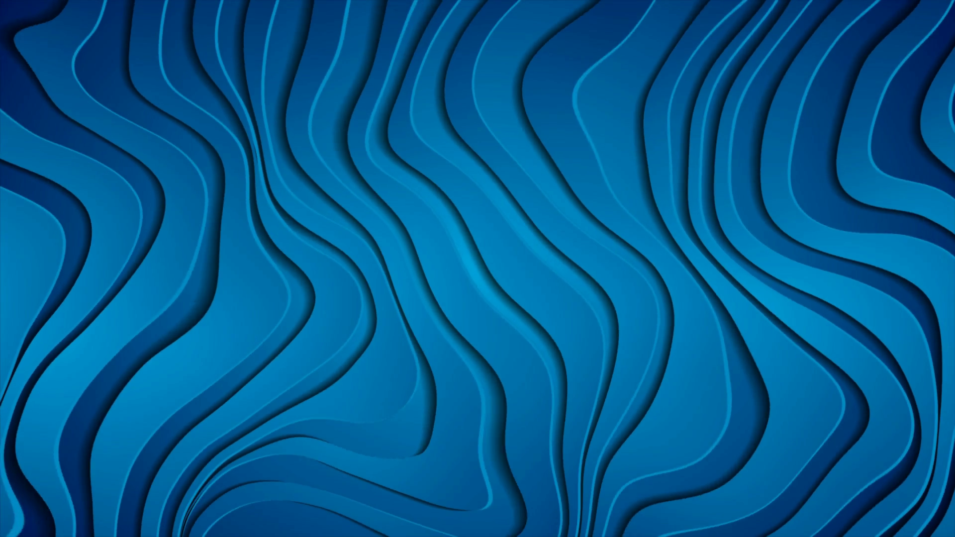 Blue 3d Paper Refracted Liquid Waves Stock Motion Graphics SBV ...