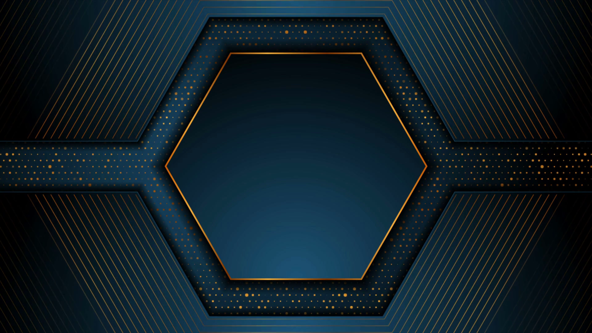 Dark Blue Golden Abstract Tech Geometric Stock Motion Graphics SBV ...