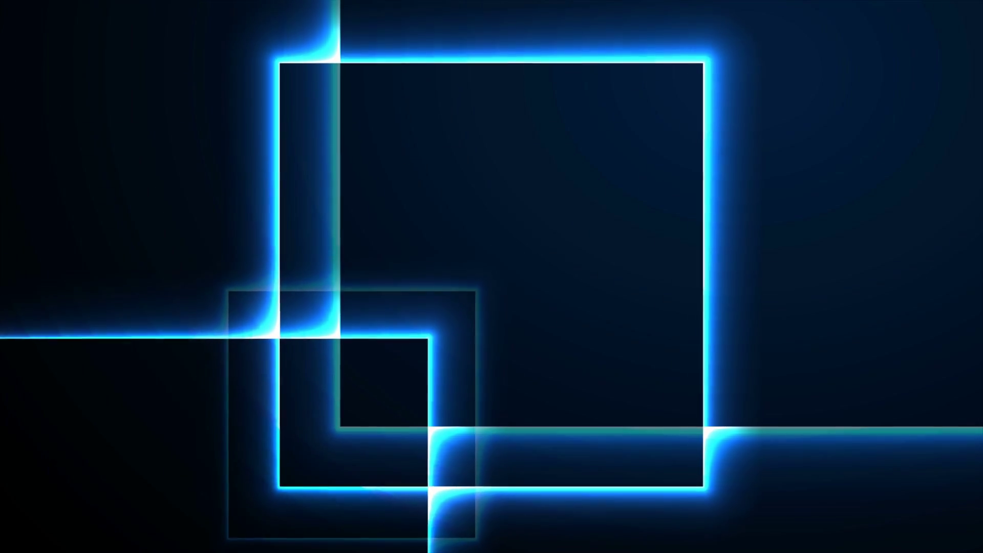 Blue Neon Laser Squares Abstract Technology Stock Motion Graphics SBV ...