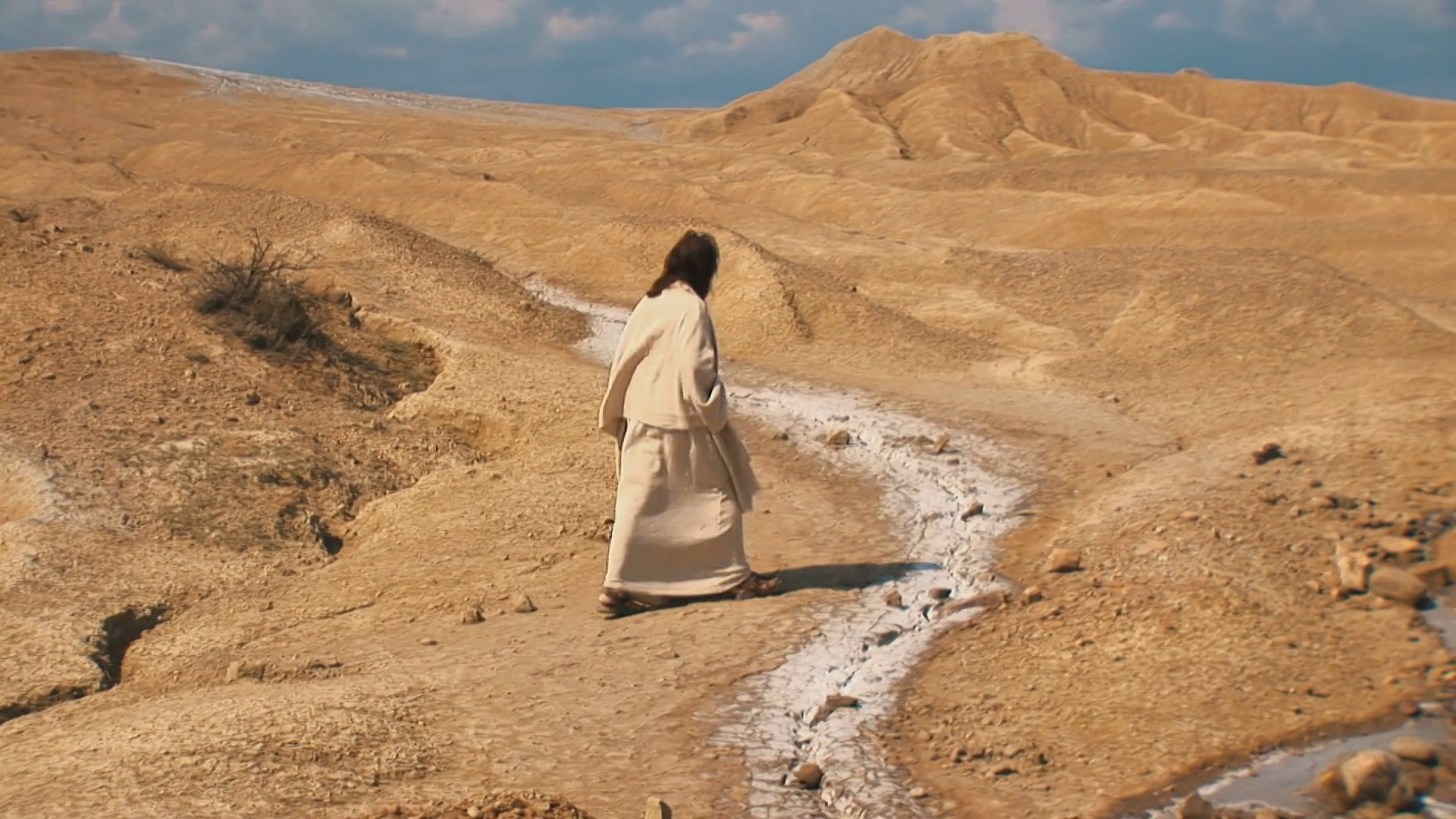 Jesus In Wilderness - Els Stock Footage SBV-328346047 - Storyblocks