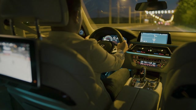 Luxury Car Night Stock Footage: Royalty-Free Video Clips - Storyblocks