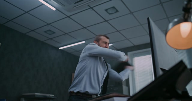 Hitting Desk Stock Footage: Royalty-Free Video Clips - Storyblocks