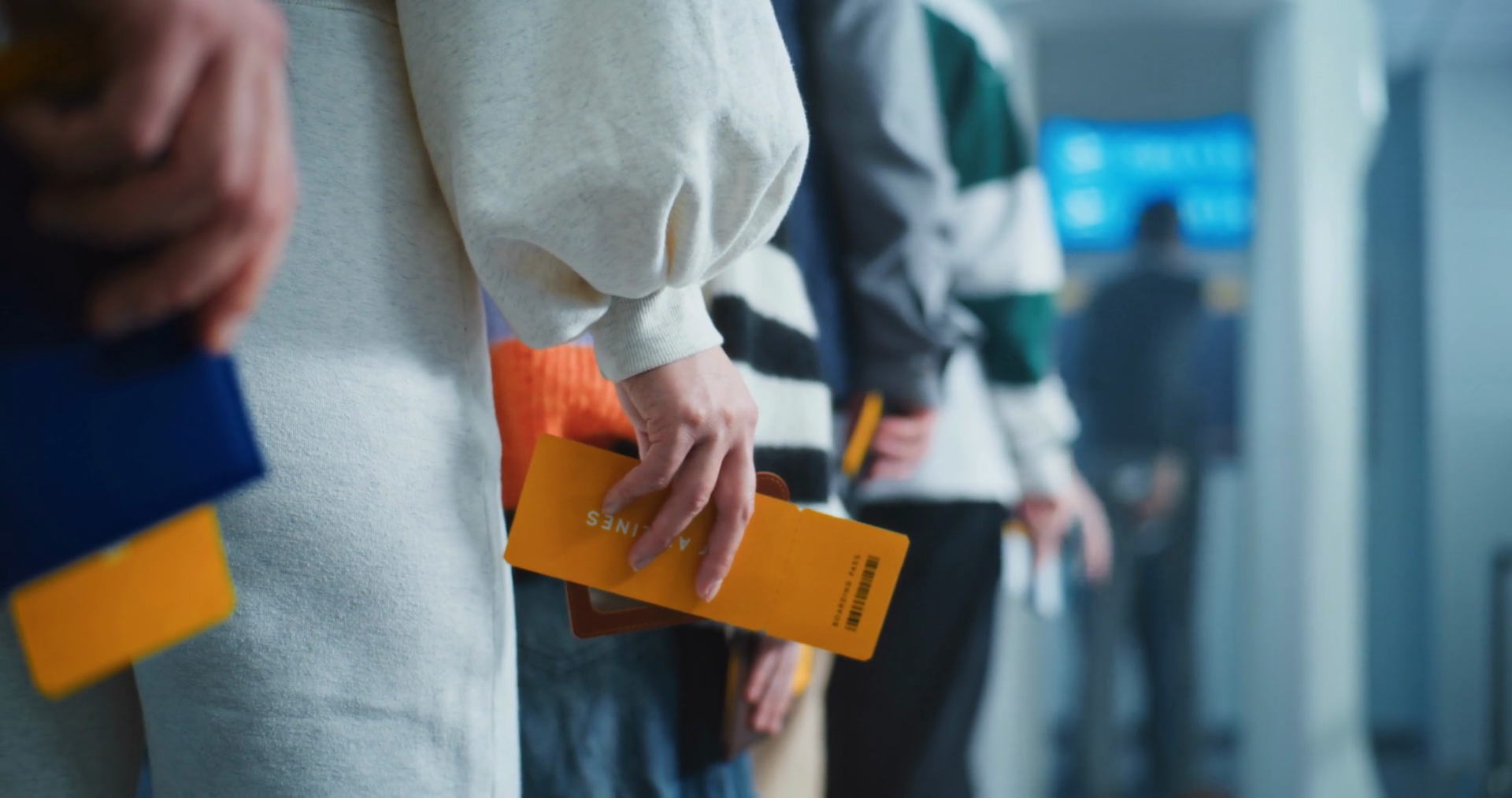 Airport Security Checkpoint: Queue Of Stock Footage SBV-351796137 ...