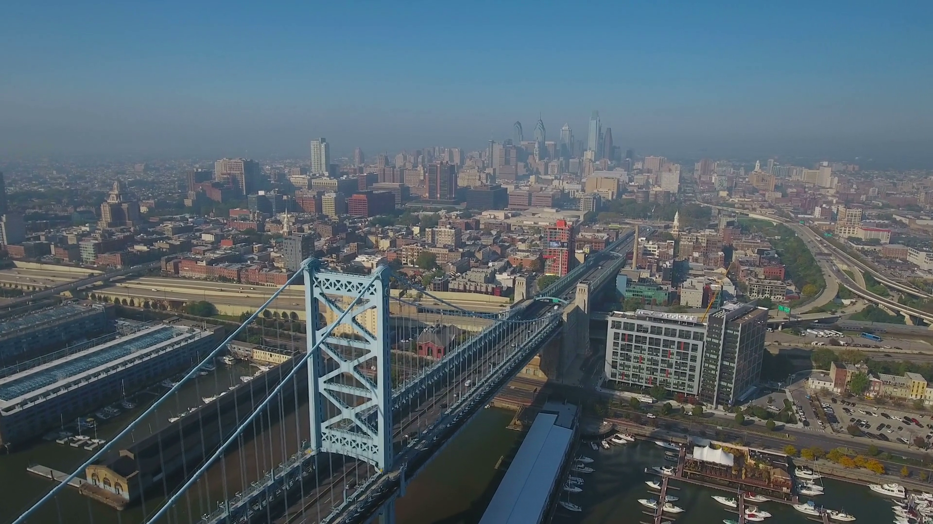 Aerial Pennsylvania Philadelphia September Stock Footage SBV-312686221 ...