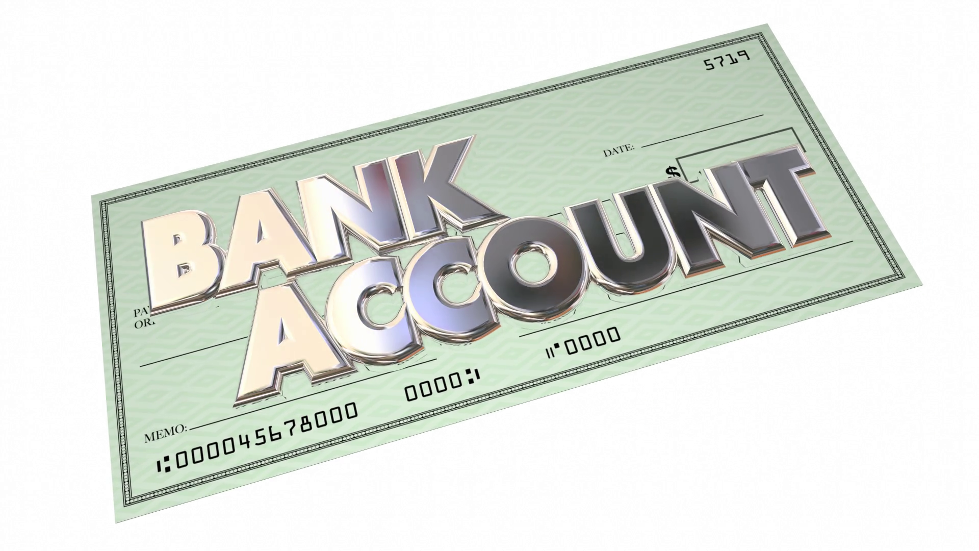 Bank Account Savings Checking Money Funds Stock Motion Graphics SBV ...