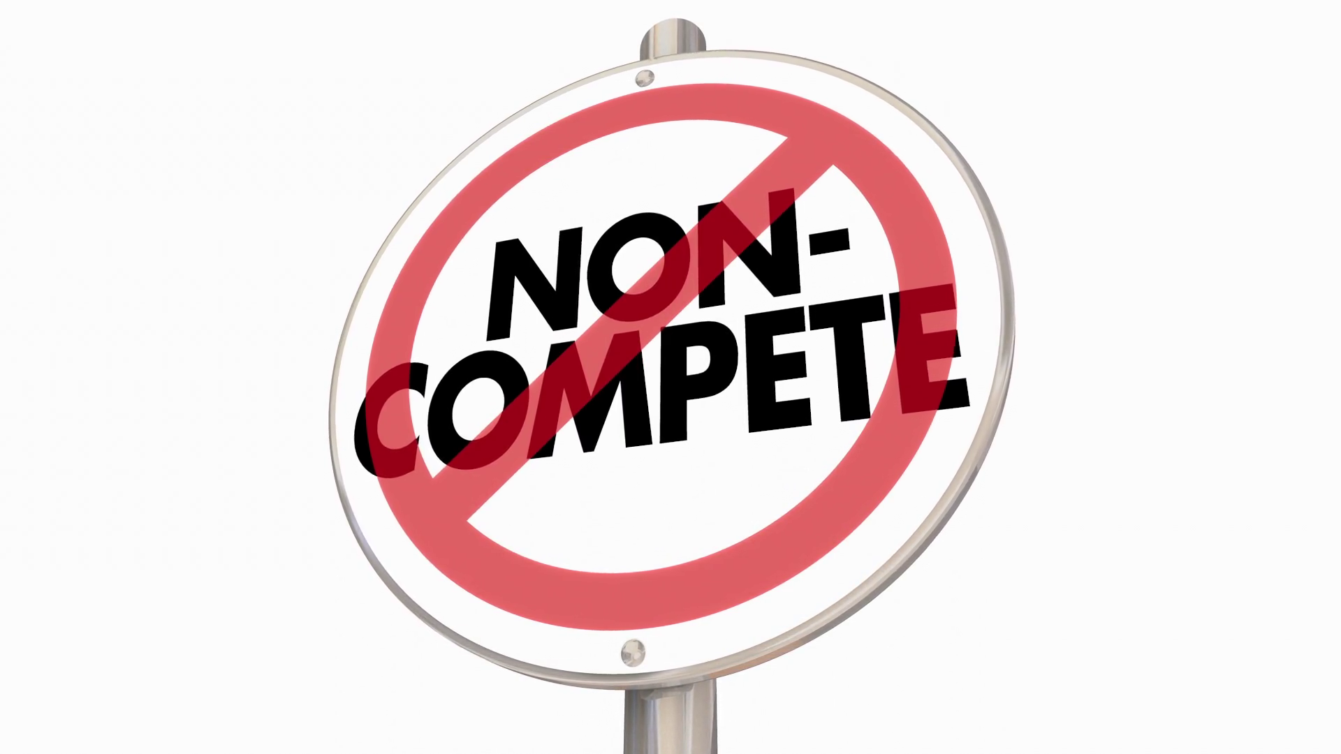 Non Compete Sign Competition Symbol Warning Stock Motion Graphics SBV ...