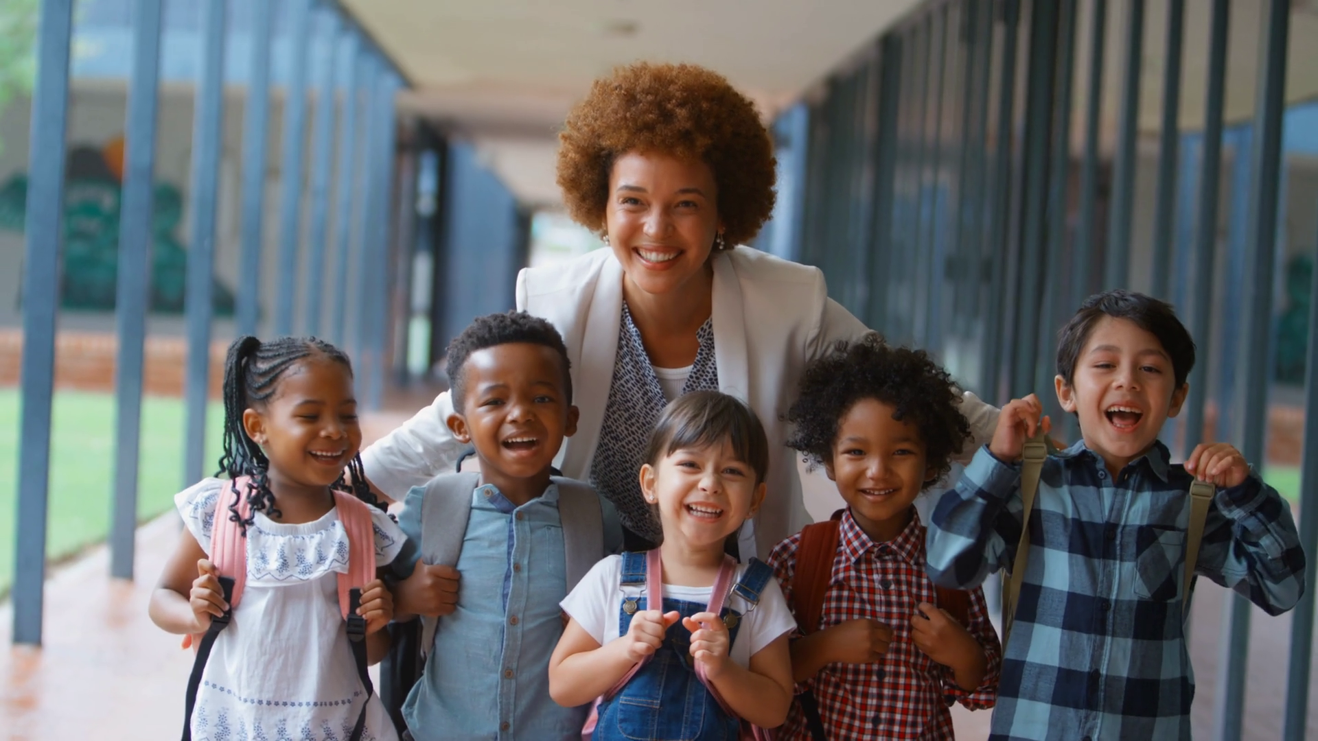 Portrait Of Multi-cultural Elementary School Stock Footage SBV ...
