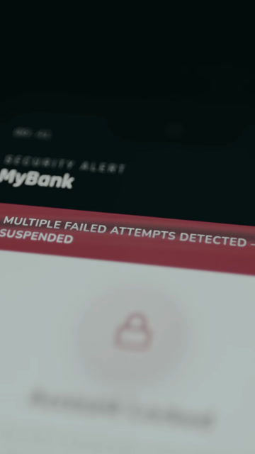 Account Security Alert Stock Footage: Royalty-Free Video Clips ...