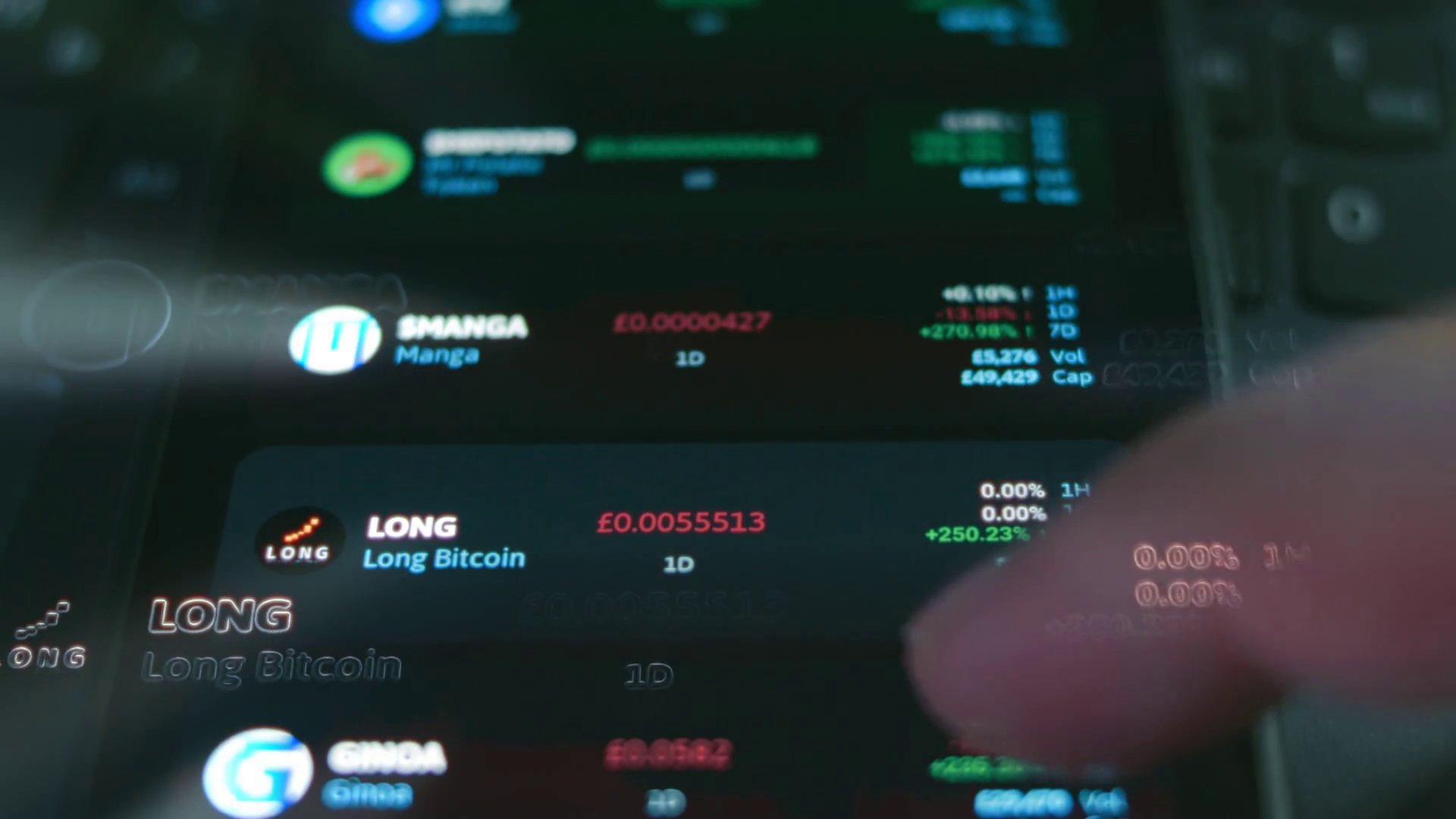 Investor Checking Altcoin Cryptocurrency Stock Footage SBV-348466469 ...